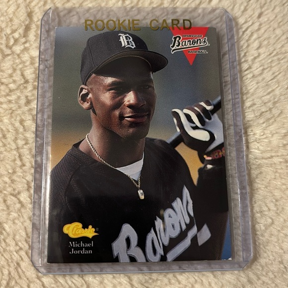michael jordan rookie baseball card for sale